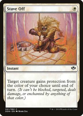 Stave Off card from Duel Decks: Speed vs. Cunning