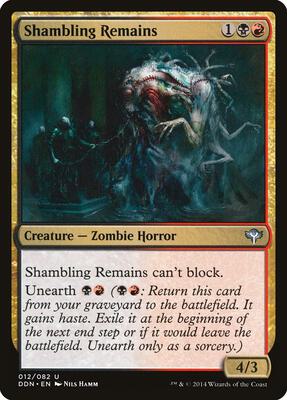 Shambling Remains card from Duel Decks: Speed vs. Cunning