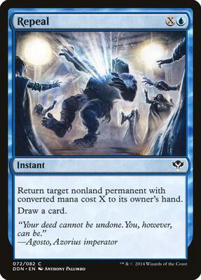 Repeal card from Duel Decks: Speed vs. Cunning