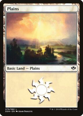 Plains (079) card from Duel Decks: Speed vs. Cunning