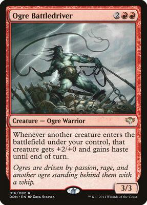 Ogre Battledriver card from Duel Decks: Speed vs. Cunning