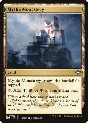 Mystic Monastery card from Duel Decks: Speed vs. Cunning