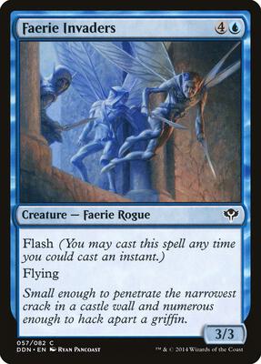 Faerie Invaders card from Duel Decks: Speed vs. Cunning