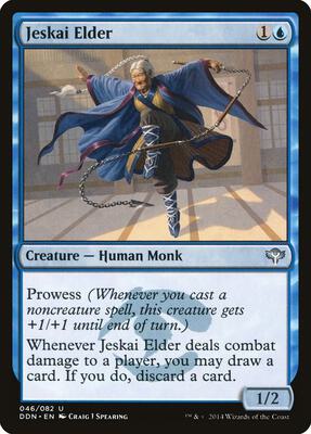 Jeskai Elder card from Duel Decks: Speed vs. Cunning
