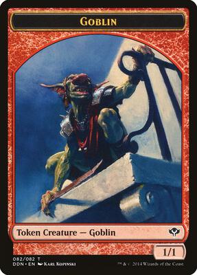 Goblin Token card from Duel Decks: Speed vs. Cunning