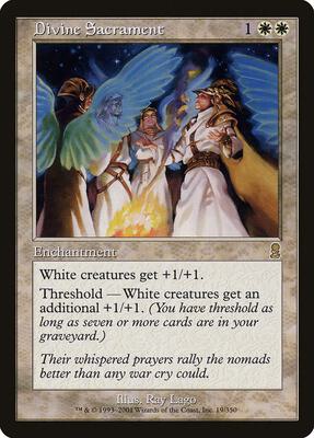 Divine Sacrament card from Odyssey