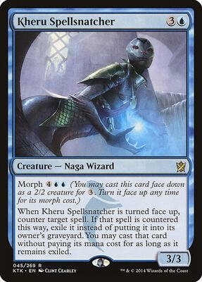 Kheru Spellsnatcher card from Khans of Tarkir