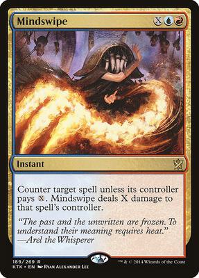 Mindswipe card from Khans of Tarkir