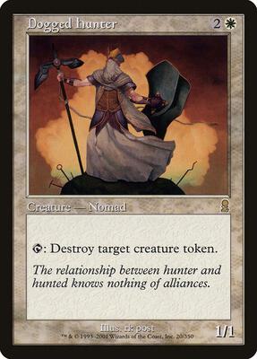 Dogged Hunter card from Odyssey