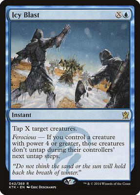 Icy Blast card from Khans of Tarkir