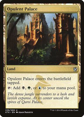 Opulent Palace card from Khans of Tarkir