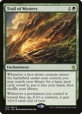 Trail of Mystery card from Khans of Tarkir