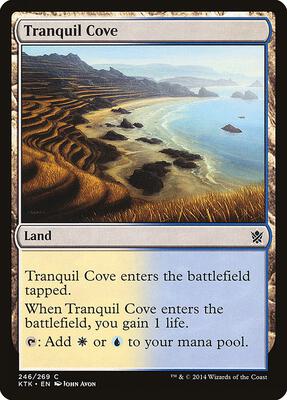 Tranquil Cove card from Khans of Tarkir