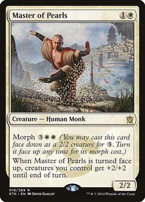 Master of Pearls card from Khans of Tarkir