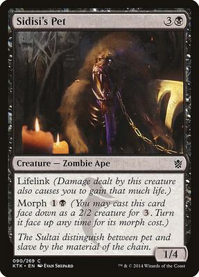 Sidisi's Pet card from Khans of Tarkir
