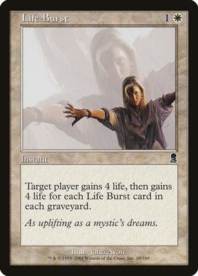 Life Burst card from Odyssey