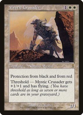Mystic Crusader card from Odyssey