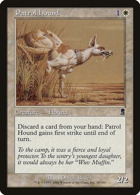 Patrol Hound card from Odyssey