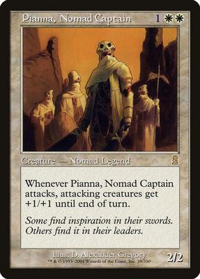 Pianna, Nomad Captain card from Odyssey
