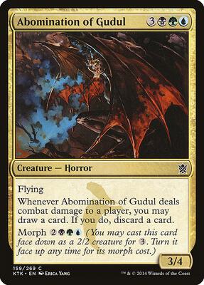 Abomination of Gudul card from Khans of Tarkir