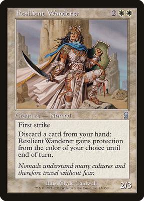 Resilient Wanderer card from Odyssey