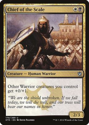 Chief of the Scale card from Khans of Tarkir