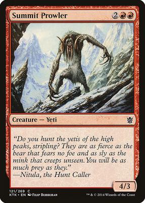 Summit Prowler card from Khans of Tarkir