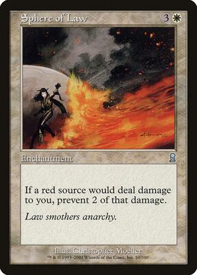 Sphere of Law card from Odyssey