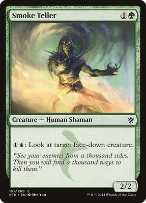 Smoke Teller card from Khans of Tarkir