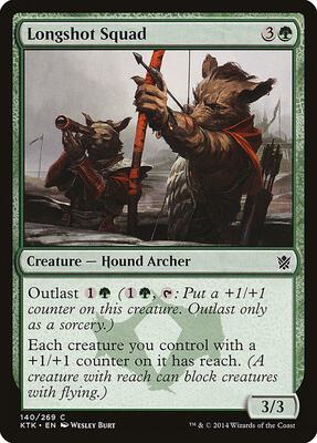 Longshot Squad card from Khans of Tarkir