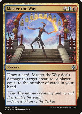 Master the Way card from Khans of Tarkir