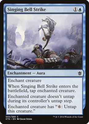Singing Bell Strike card from Khans of Tarkir