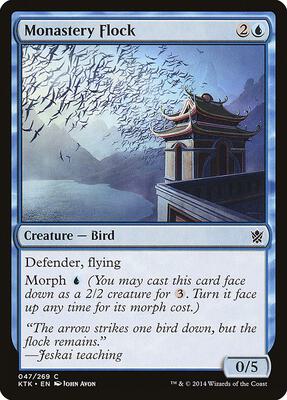 Monastery Flock card from Khans of Tarkir