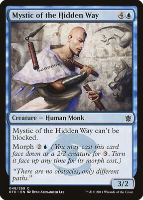 Mystic of the Hidden Way card from Khans of Tarkir