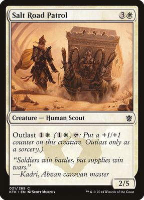 Salt Road Patrol card from Khans of Tarkir