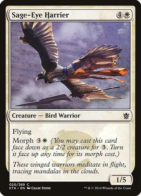 Sage-Eye Harrier card from Khans of Tarkir