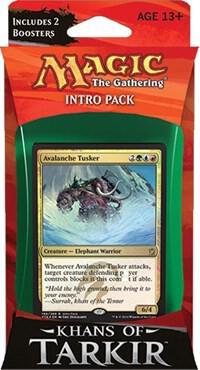 Khans of Tarkir - Intro Pack - Temur Avalanche card from Khans of Tarkir