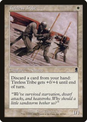 Tireless Tribe card from Odyssey