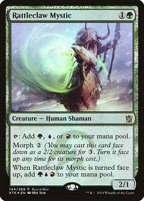 Rattleclaw Mystic card from Buy-A-Box Promos