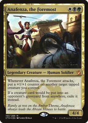 Anafenza, the Foremost card from Prerelease Cards
