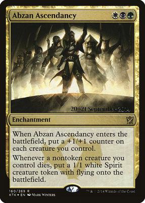 Abzan Ascendancy card from Prerelease Cards