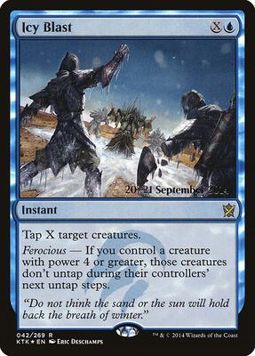 Icy Blast card from Prerelease Cards