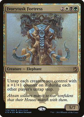 Ivorytusk Fortress card from Unique and Miscellaneous Promos