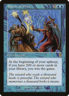 Battle of Wits card from Odyssey
