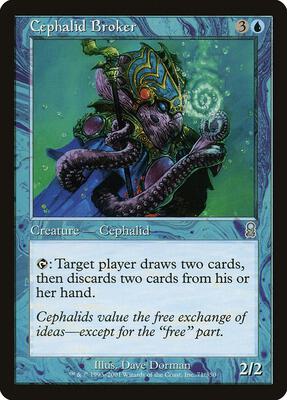 Cephalid Broker card from Odyssey