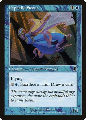 Cephalid Scout card from Odyssey