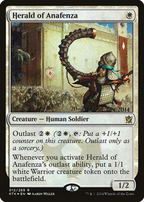 Herald of Anafenza card from Prerelease Cards