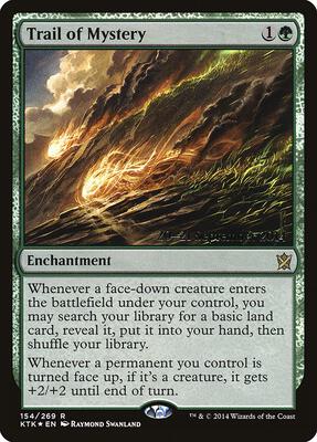 Trail of Mystery card from Prerelease Cards