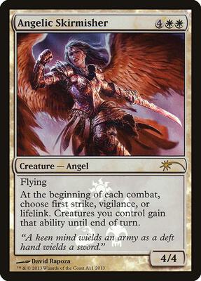 Angelic Skirmisher card from Media Promos
