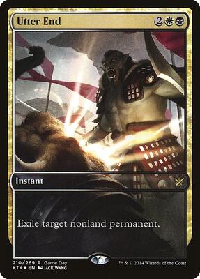 Utter End card from Game Day & Store Championship Promos